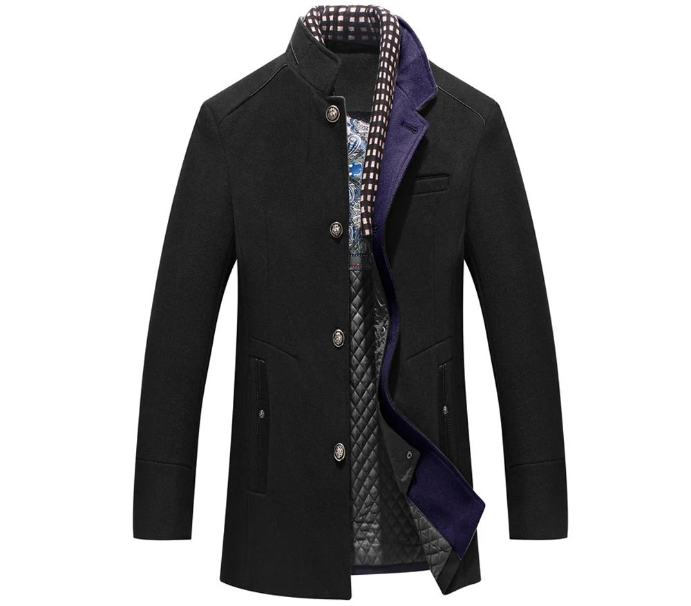 Boris™ - Lässiger Warmer Wollmantel Für Den Winter (50% RABATT)