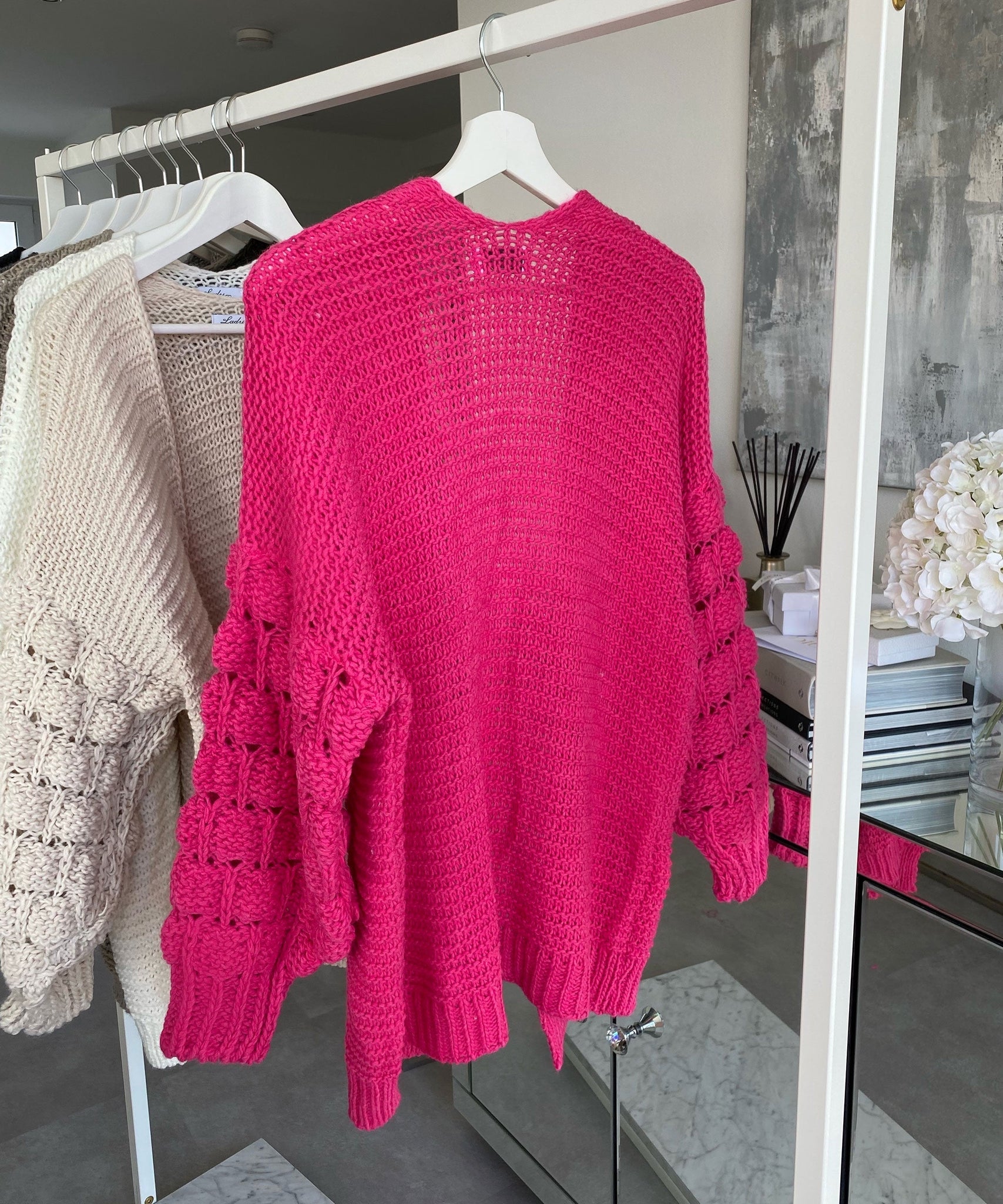 Strickjacke Cloudy Pink