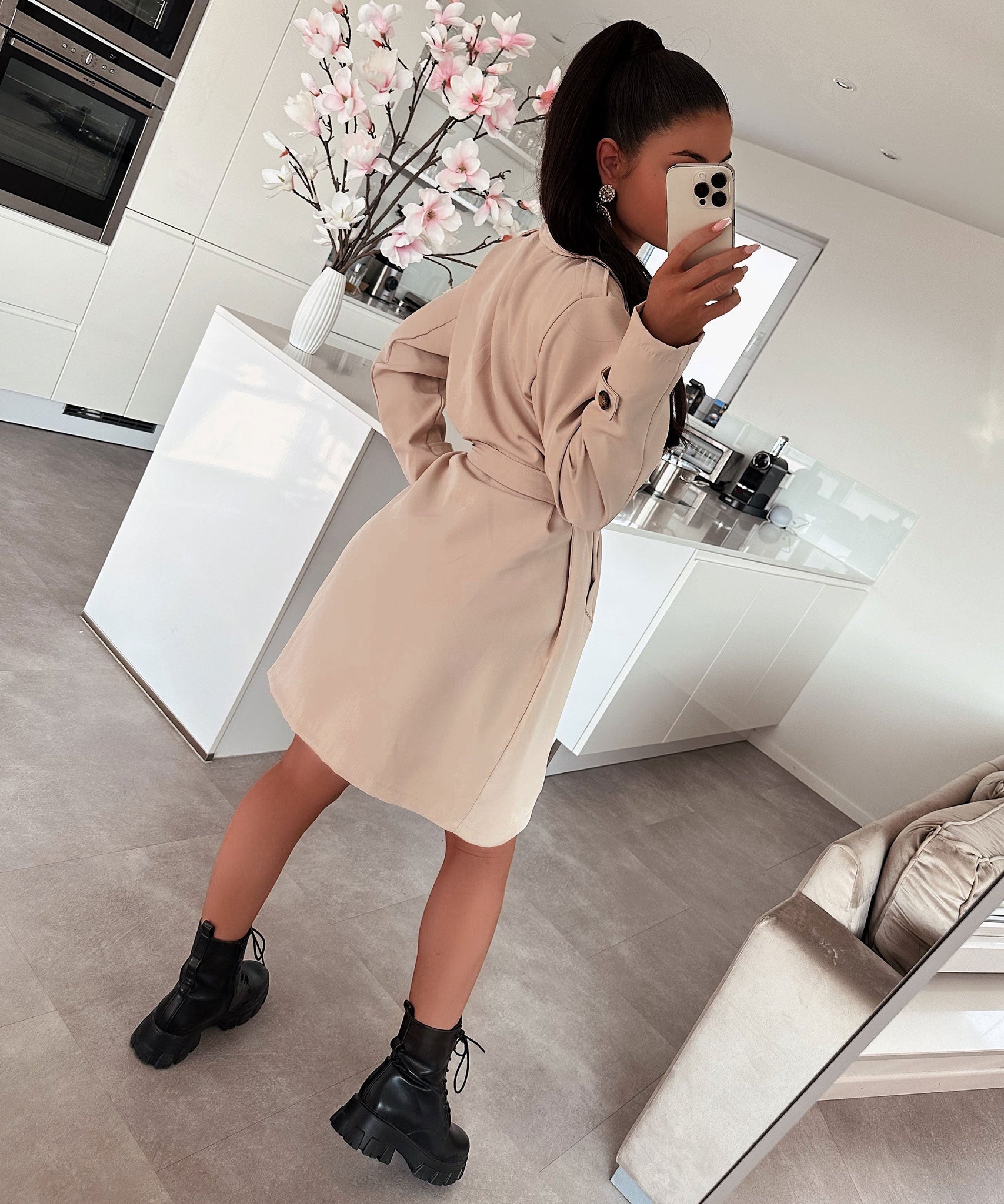 Trenchcoat Clara Beige