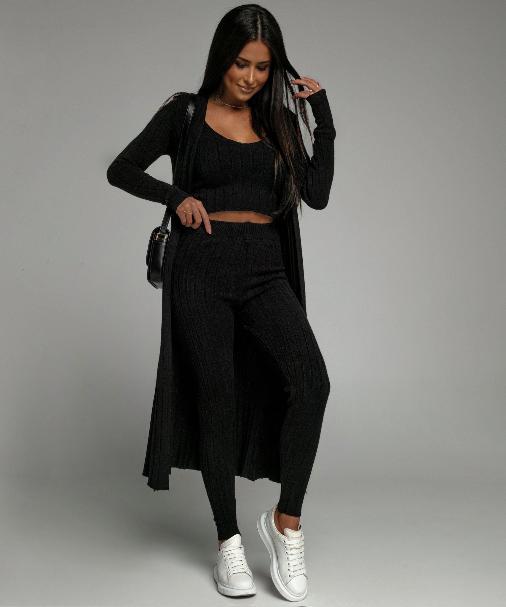 Dreiteiler Macie Schwarz