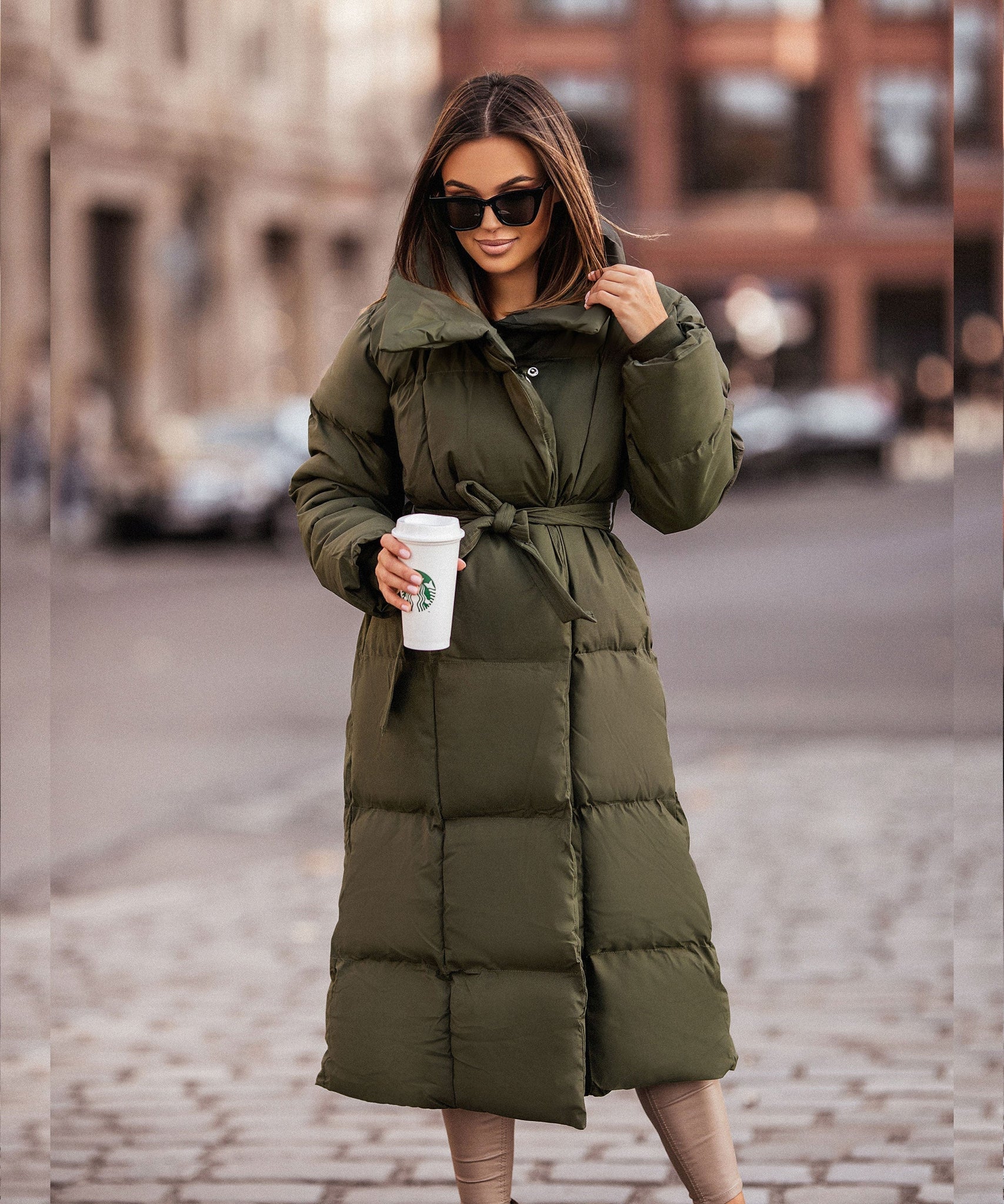 Oversize Parka Kyleih Khaki