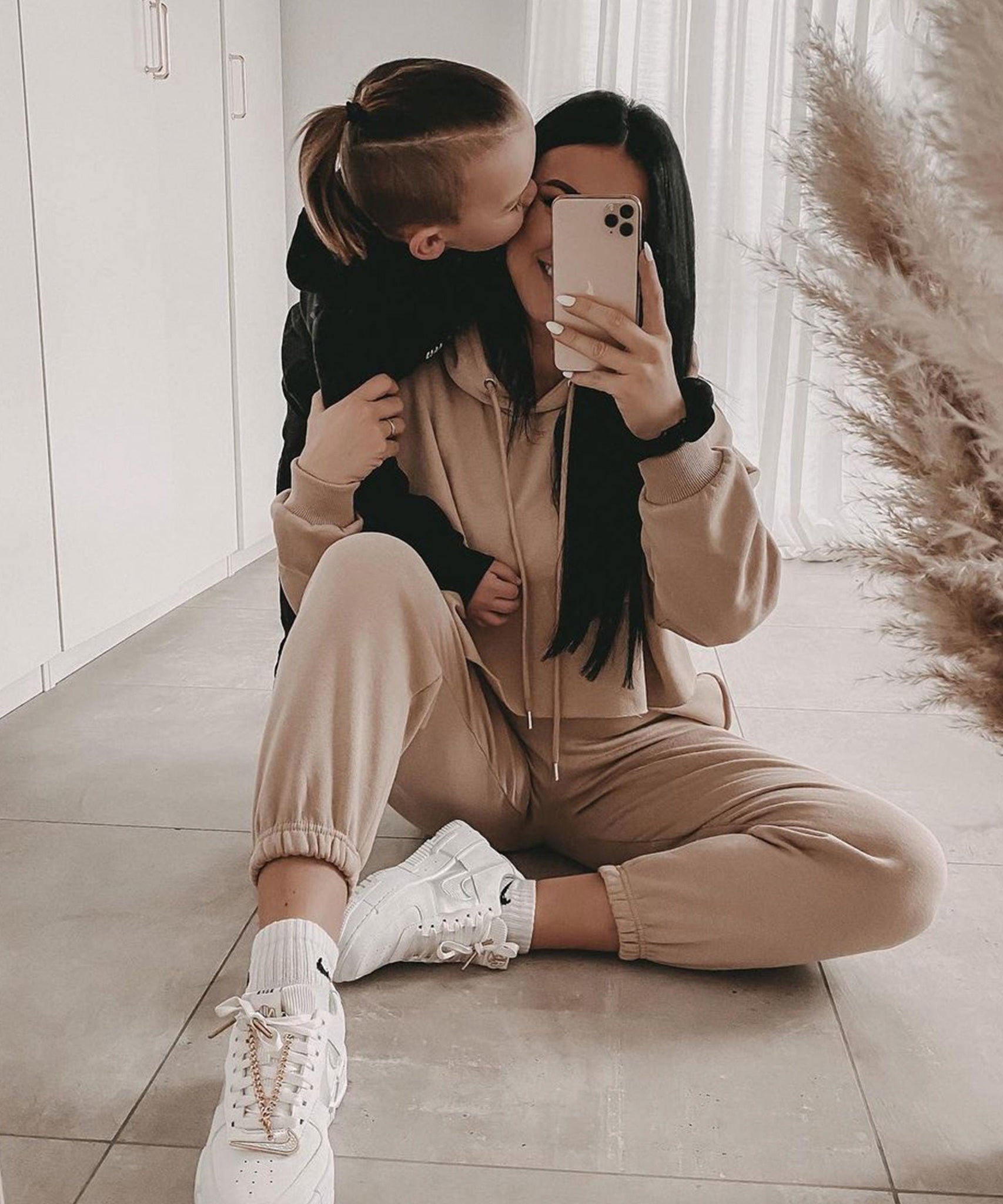 Jogger Set Lexi Beige Neu