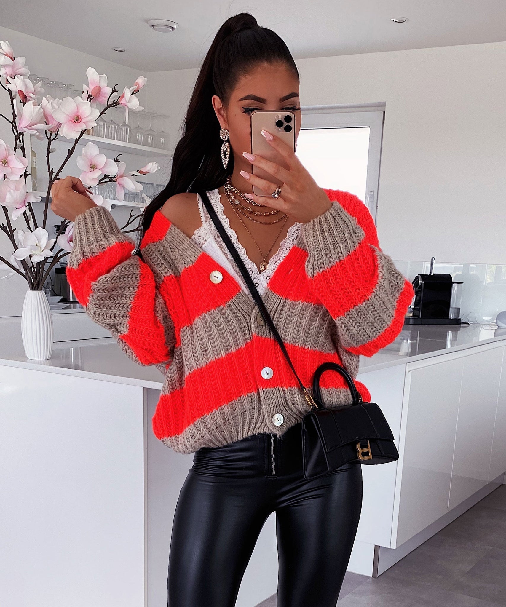 Cardigan Ainara Orange