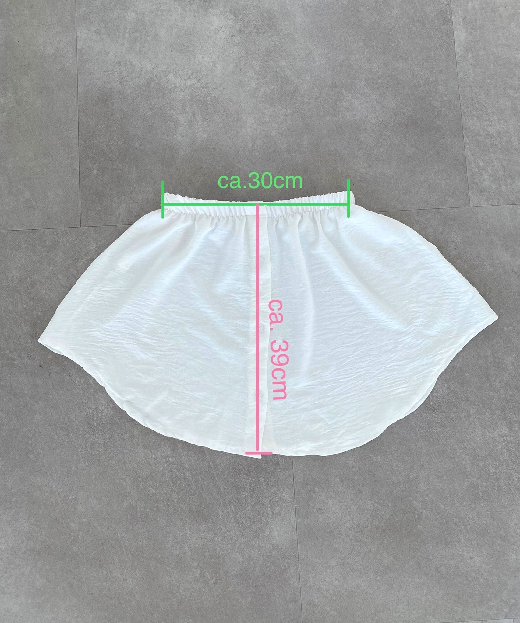 Blusenrock Marta Weiß