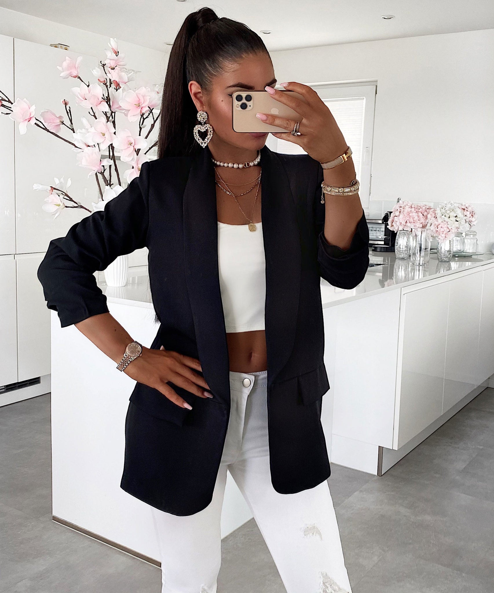 Blazer Mykonos Schwarz