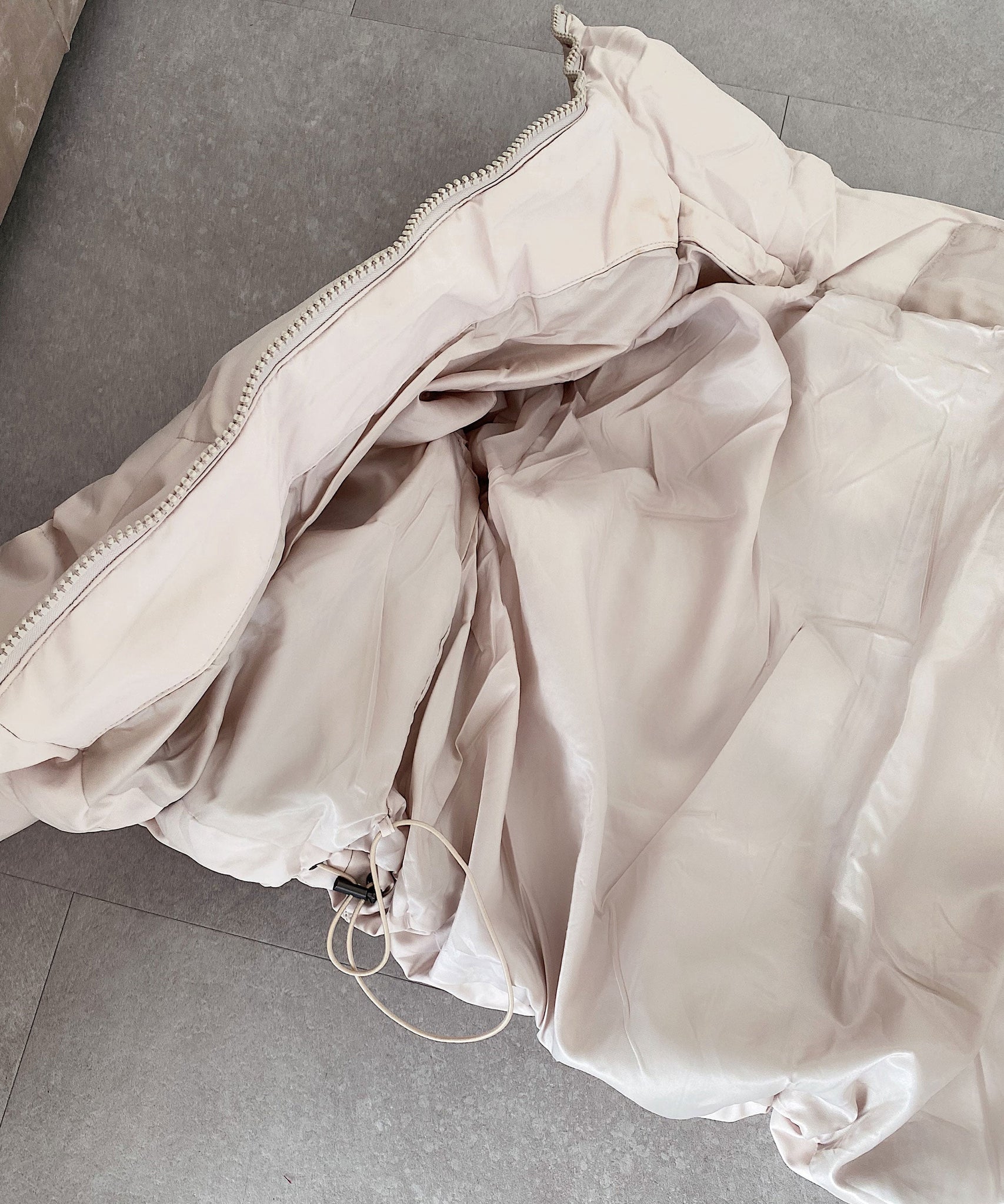 Winterjacke Iris Hellbeige