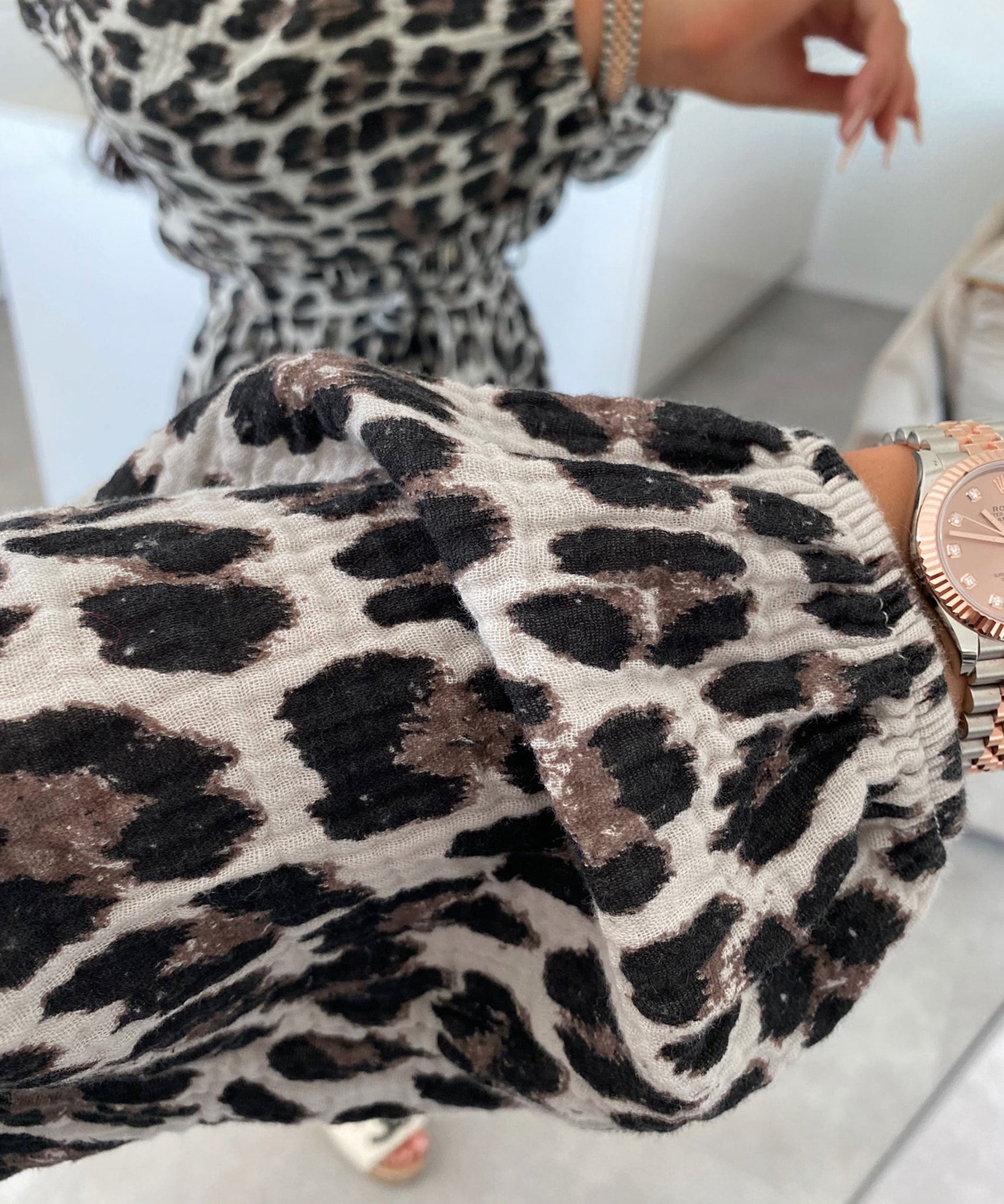 Musselin Kleid Daisy Leo