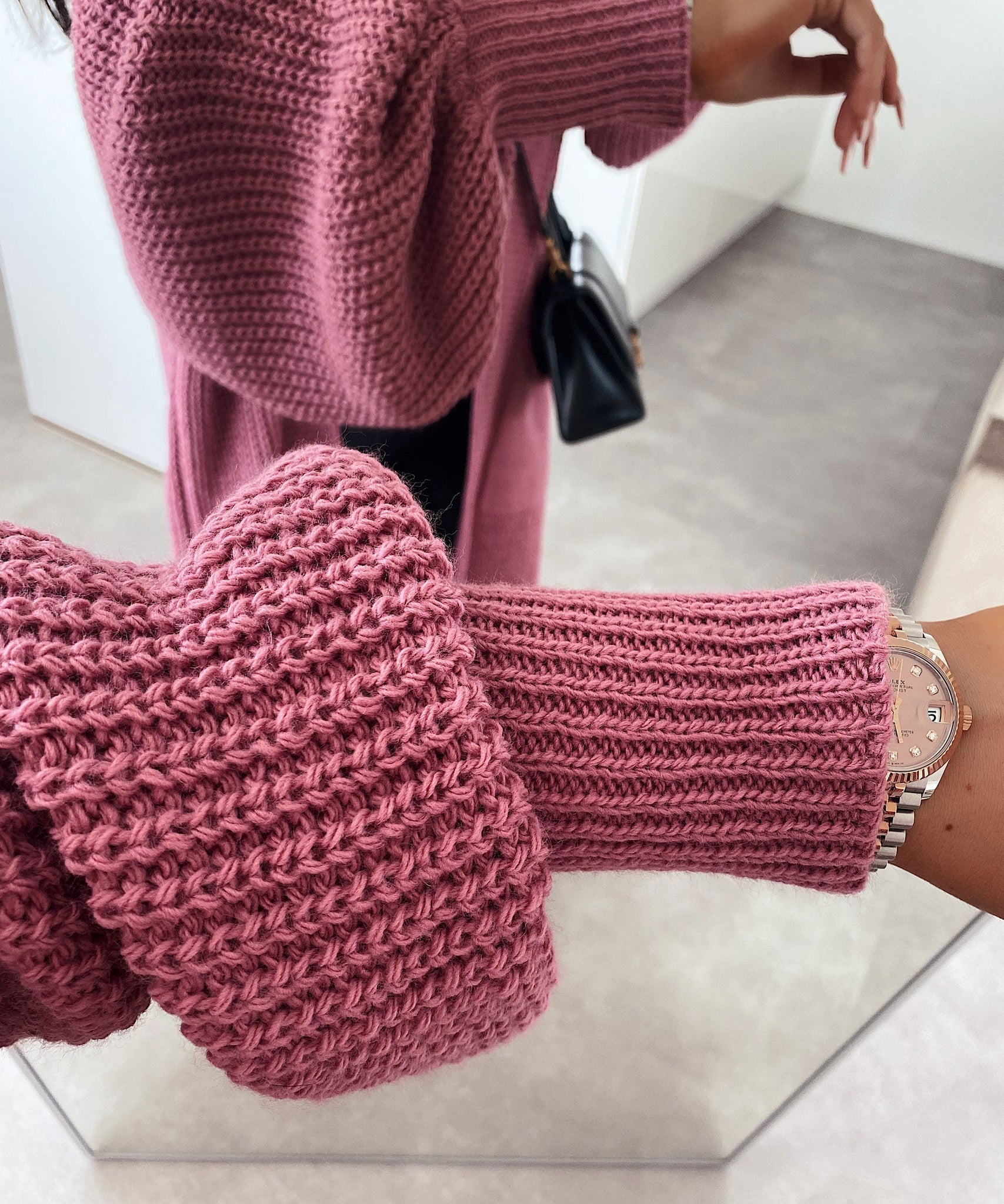 Cardigan Leilani Kurz Rosenholz