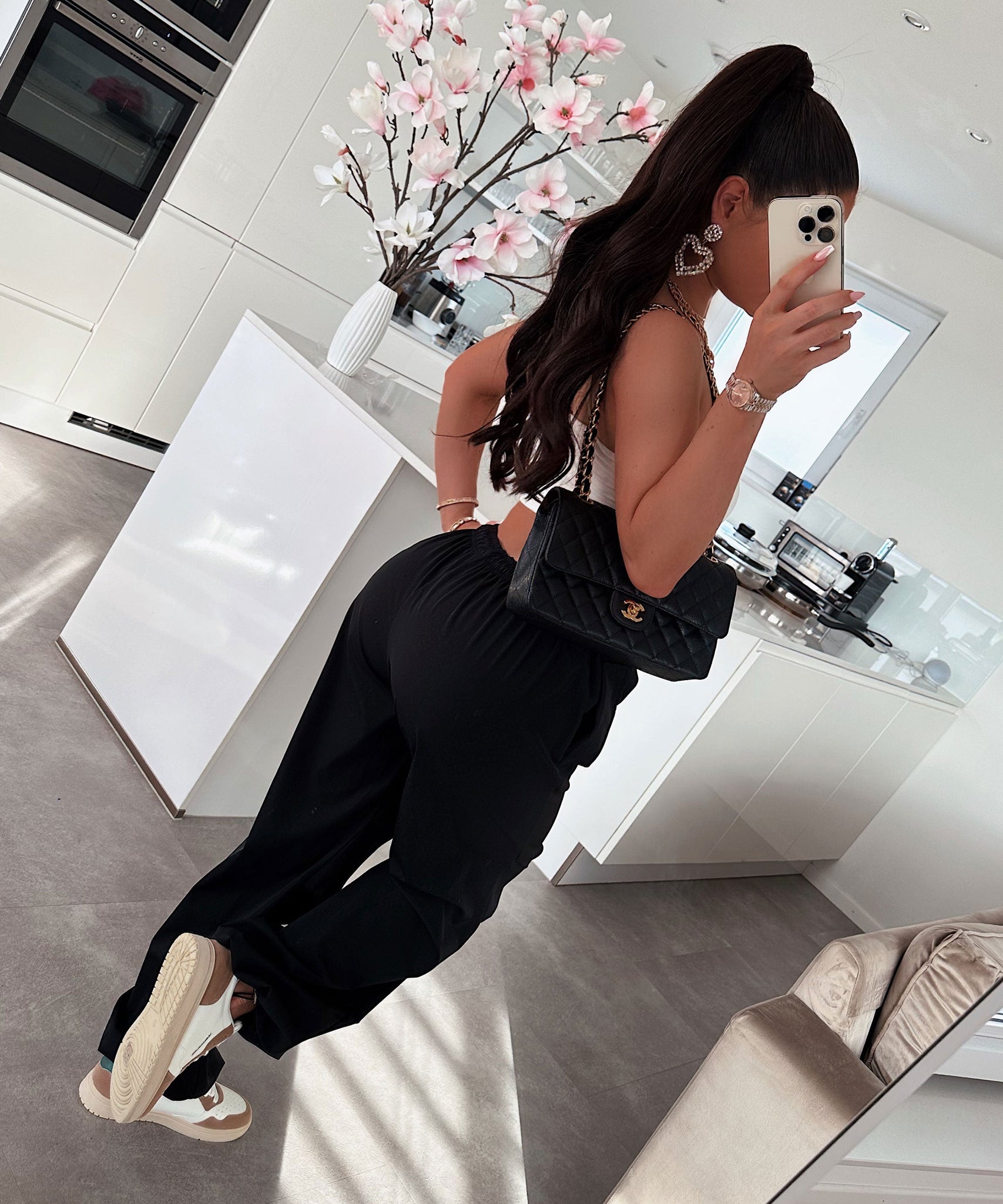 Parachute Hose Mila Schwarz