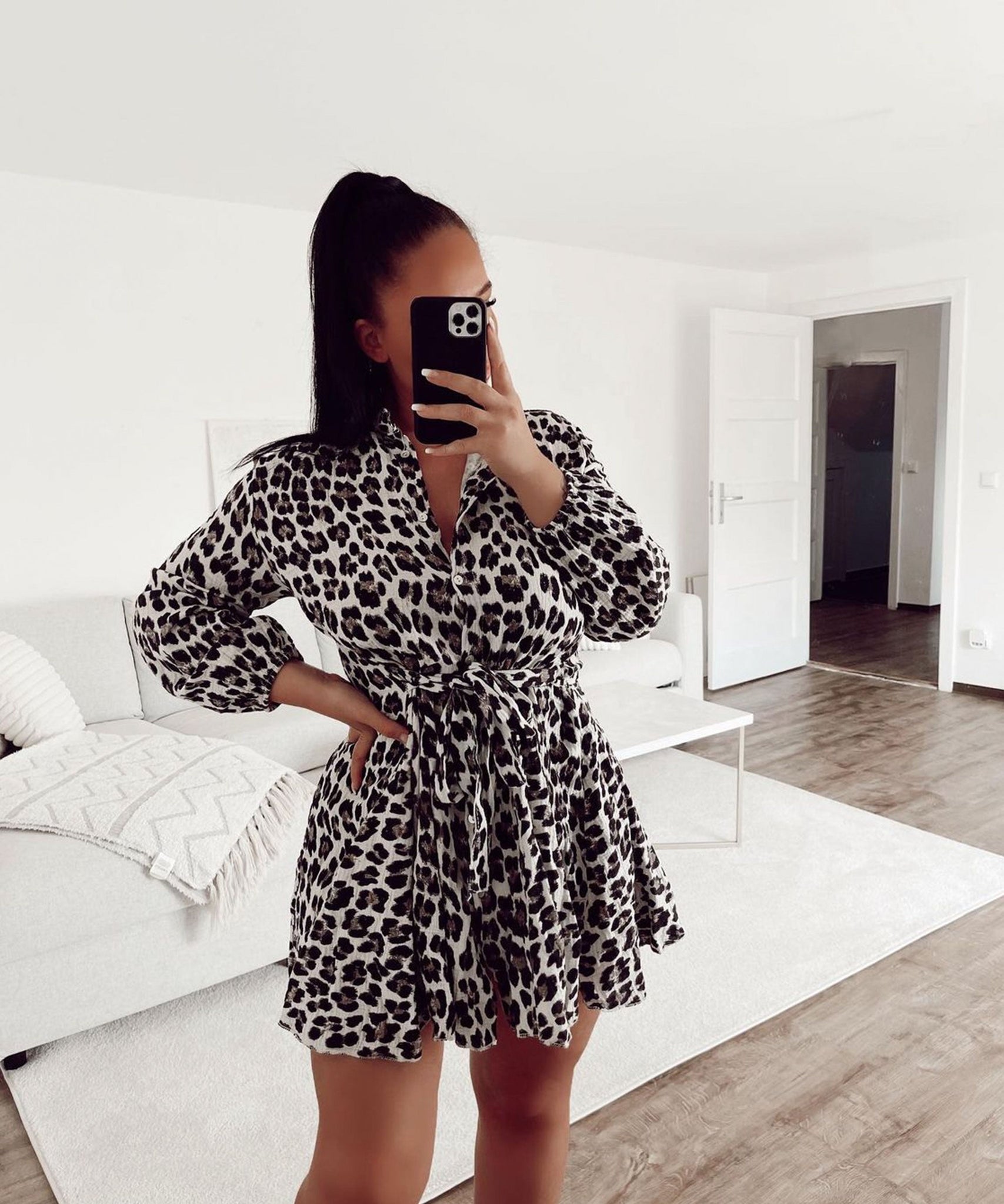 Musselin Kleid Daisy Leo