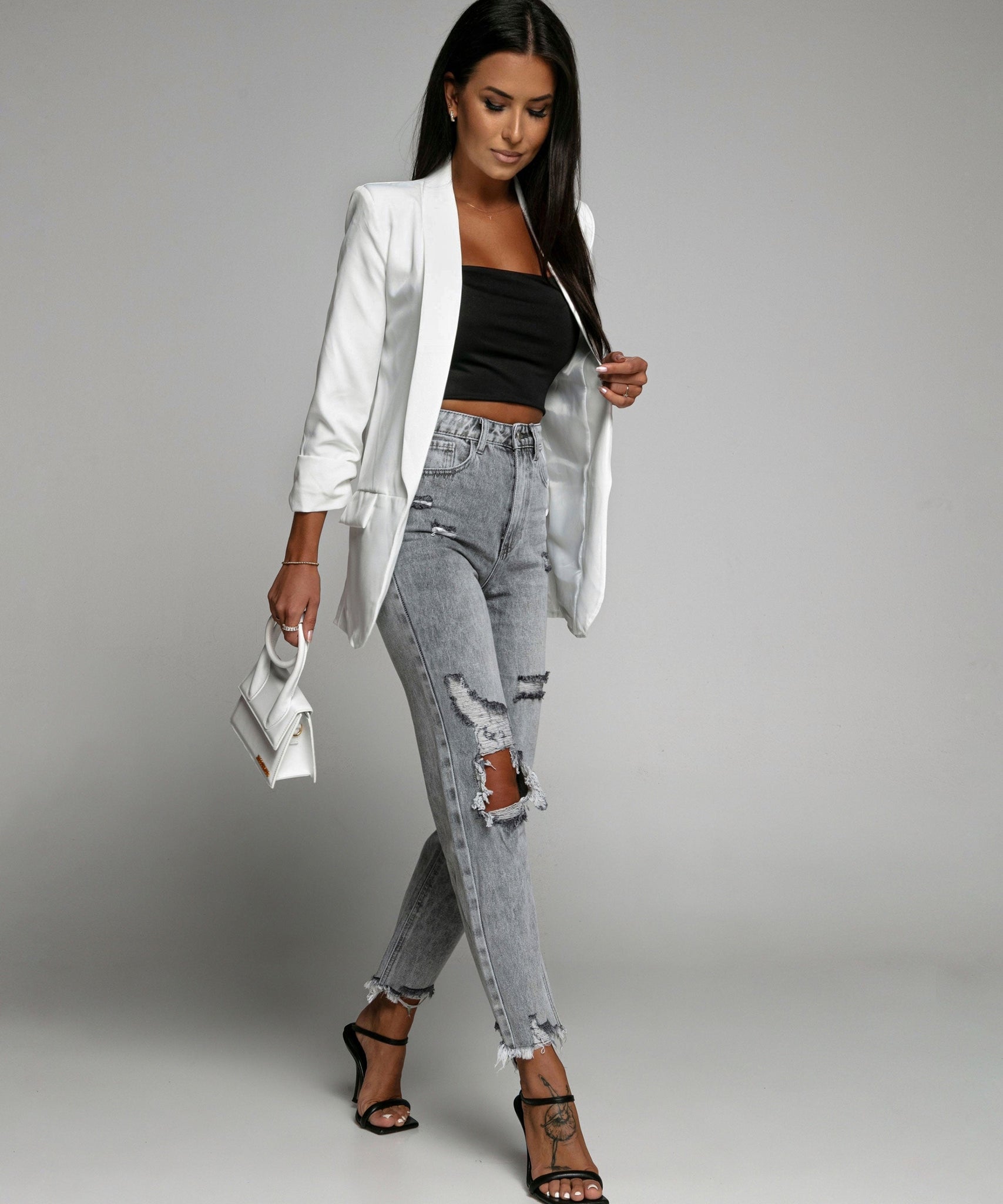 Blazer Mykonos Weiß