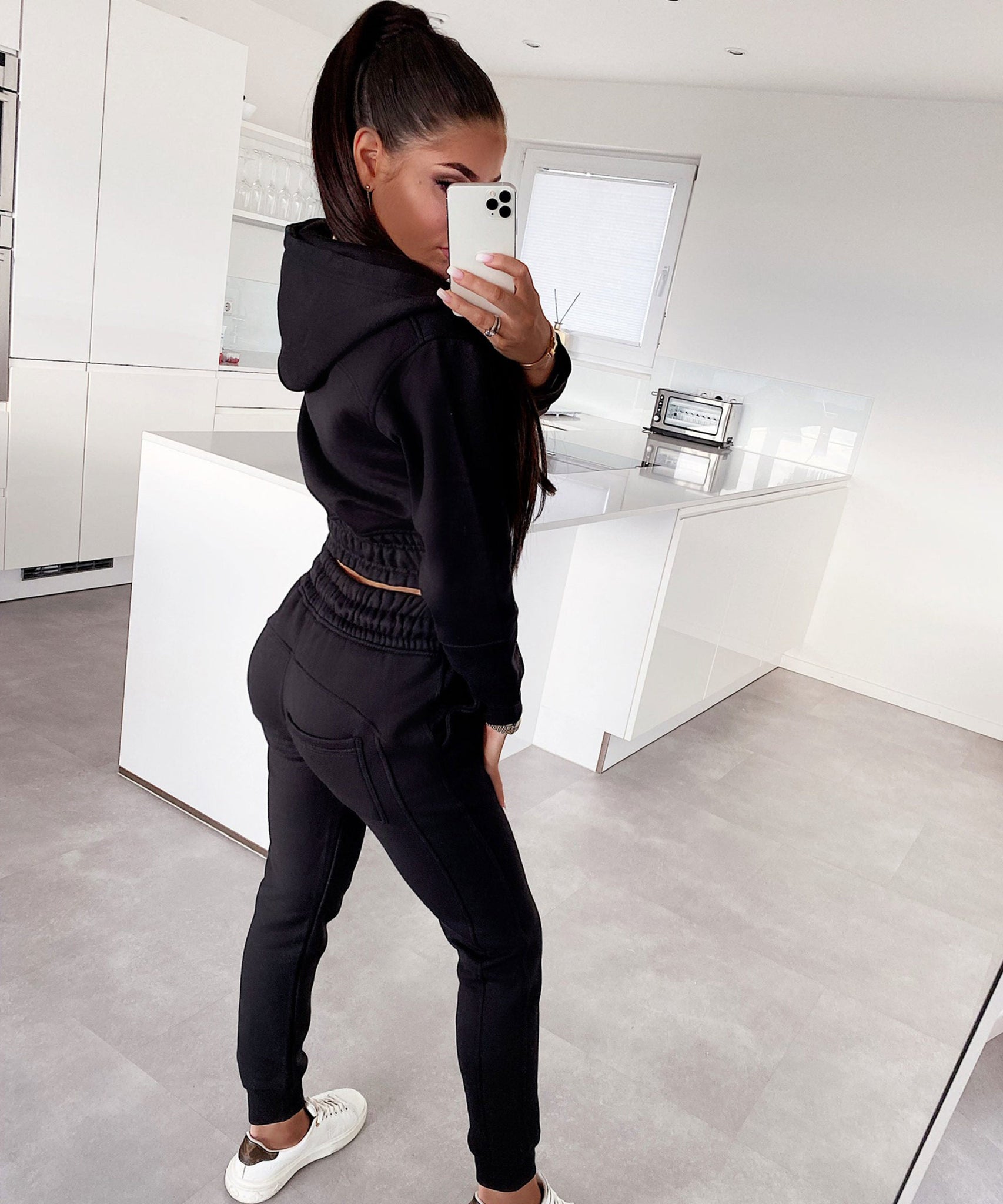 Jogger Set Selena Weiß Neu