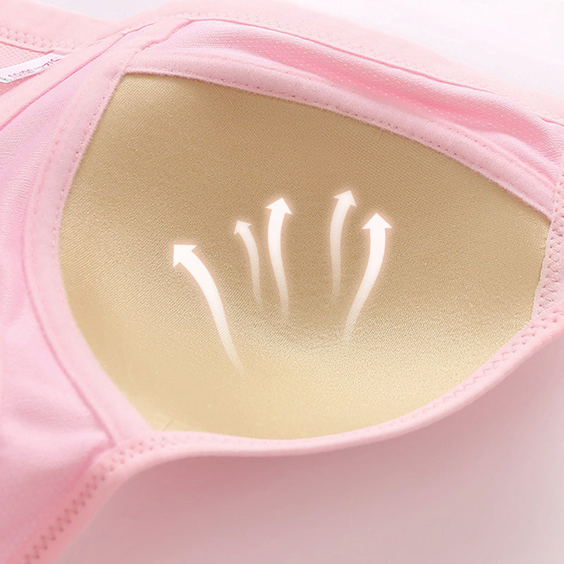 Bravora™ – Atmungsaktiver Baumwoll-BH mit Frontverschluss (1+1 GRATIS)