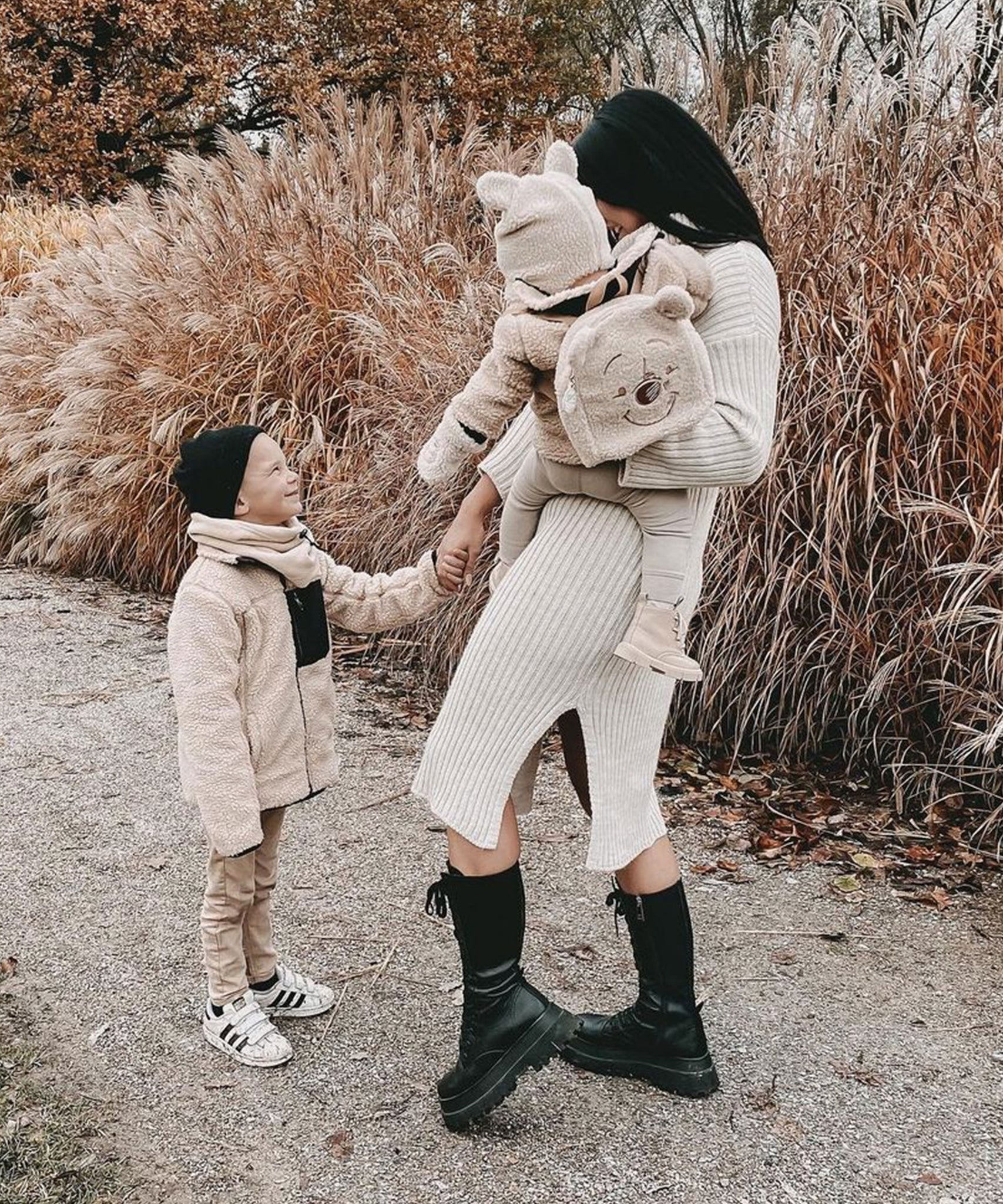 Strickkleid Rowan Beige