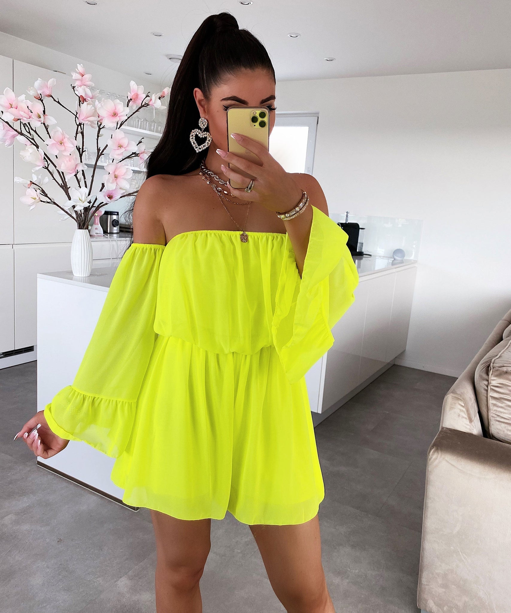 Jumpsuit Isla Neongelb